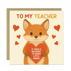 Teacher Appreciation Thank You Cards Thank You Greeting Card