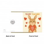 Thank You Card For Teacher Cute Nursery Teacher Leaving School