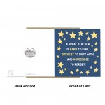 Teacher Appreciation Card Thank You Cards For School Nursery