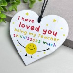  Teacher Leaving Gift End of Term Leaving School Nursery Acrylic