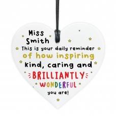 Personalised Gift For Teacher Teaching Assistant Wonderful Gift