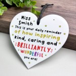 Personalised Gift For Teacher Teaching Assistant Wonderful Gift