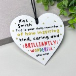Personalised Gift For Teacher Teaching Assistant Wonderful Gift