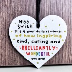 Personalised Gift For Teacher Teaching Assistant Wonderful Gift