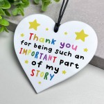 Gift For Teacher Teaching Assistant Important Part Of My Story