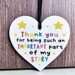 Gift For Teacher Teaching Assistant Important Part Of My Story