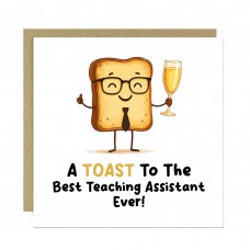 Novelty Leaving School Nursery Card For Teaching Assistant