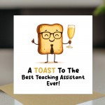 Novelty Leaving School Nursery Card For Teaching Assistant