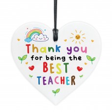 Gift For BEST TEACHER Gift For Him Her Teacher Plaque