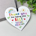 Gift For BEST TEACHING ASSISTANT Gift For Him Her TA Plaque