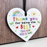 Gift For BEST TEACHING ASSISTANT Gift For Him Her TA Plaque