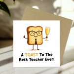 Best Teacher Card Appreciation Cards For Teachers Thank You 