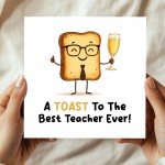 Best Teacher Card Appreciation Cards For Teachers Thank You 