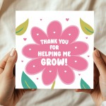 Leaving School Nursery Card For Teacher Thank You Leaving Card