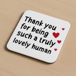 Thank You Gift Coaster For Colleague Teacher Friend Mentor