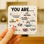 Birthday Gift For Best Friend Bestie Coaster Christmas Gift