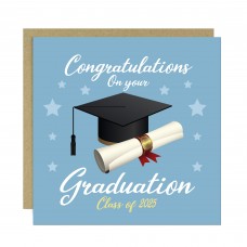 Graduation Card Congratulations On Your Degree Class of 2025 