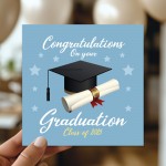 Graduation Card Congratulations On Your Degree Class of 2025 
