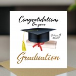 Graduation Card Congratulations On Your Graduation 2025