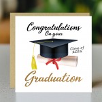 Graduation Card Congratulations On Your Graduation 2025