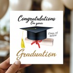 Graduation Card Congratulations On Your Graduation 2025