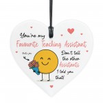 Gift For Favourite Teaching Assistant Teacher Plaque Thank You