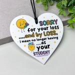 Leaving School Nursery College Gift For Teacher Funny Goodbye