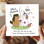 Funny Teacher Cards For End of Term Leaving School or Nursery No