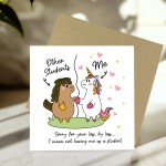 Funny Teacher Cards For End of Term Leaving School or Nursery No