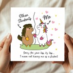 Funny Teacher Cards For End of Term Leaving School or Nursery No