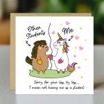 Funny Teacher Cards For End of Term Leaving School or Nursery No