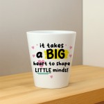 Thank You Teacher Gifts for Women Men Flower Pot A Big Heart