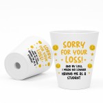 Funny Gift For Teacher Plant Pot 10cm x 9cm Sorry For Your Loss