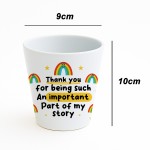 THANK YOU GIFT For Teacher TA Nursery Teacher Plant Pot