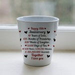 10th Anniversary Gifts For Wife Girlfriend Boyfriend Couple Gift