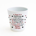 3rd Anniversary Gifts For Wife Girlfriend Boyfriend Couple Gift