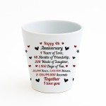 4th Anniversary Gifts For Wife Girlfriend Boyfriend Couple Gift