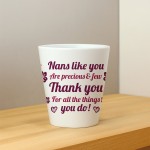 Nanny Birthday Gifts Best Nanny Ever Plant Pot Gift For Nanny