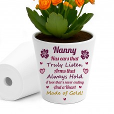 Nanny Gifts Nanny Birthday Gifts Best Nanny Ever Plant Pot Gifts