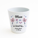 Mum Gifts Personalised Mum Plant Pot Mum Is Loved By Gifts