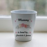 Mummy Gifts For Birthday Christmas Personalised Plant Pot Mummy