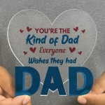 Gifts For Dad Christmas Birthday Gifts Acrylic Plaque