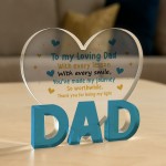 Thank You Gifts For Dad Christmas Birthday Gifts Acrylic Plaque