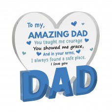 Gifts For Dad Birthday Gifts Acrylic Plaque AMAZING DAD Gift