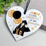 Graduation Gift For Granddaughter Acrylic Heart Plaque Graduate Graduation Gift For Granddaughter Acrylic Heart Plaque Graduate