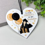 Graduation Gift For Granddaughter Acrylic Heart Plaque Graduate Graduation Gift For Granddaughter Acrylic Heart Plaque Graduate