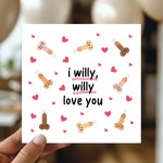 Funny Rude Anniversary Card For Wife Girlfriend Kraft Envelope