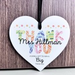 Personalised Thank You Gift Acrylic Heart Plaque Appreciation Personalised Thank You Gift Acrylic Heart Plaque Appreciation