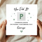Personalised Driving Test Card Congratulations Card Passed Test