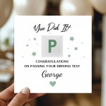 Personalised Driving Test Card Congratulations Card Passed Test